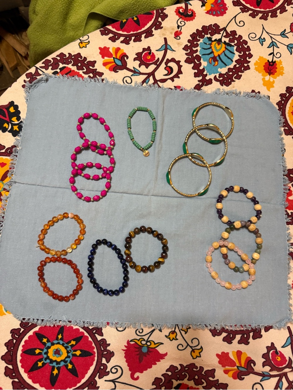 Braclet Lot (total 14) multi- colors